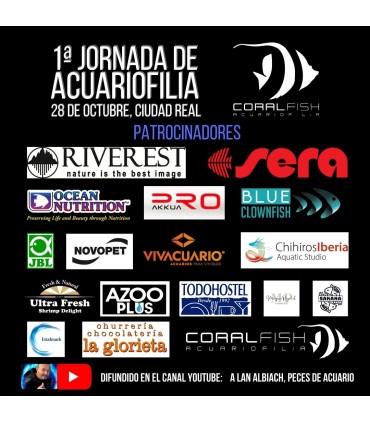 1ª Jornada de Acuariofilia Día Completo