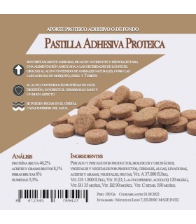 Pastilla Adhesiva Proteica 100 gr.