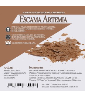 Escama Artemia 30 gr.